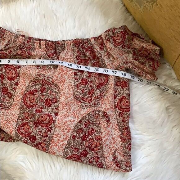 MADEWELL FLORAL SUMMER CROP‎ TOP Size XS - Picture 6 of 8